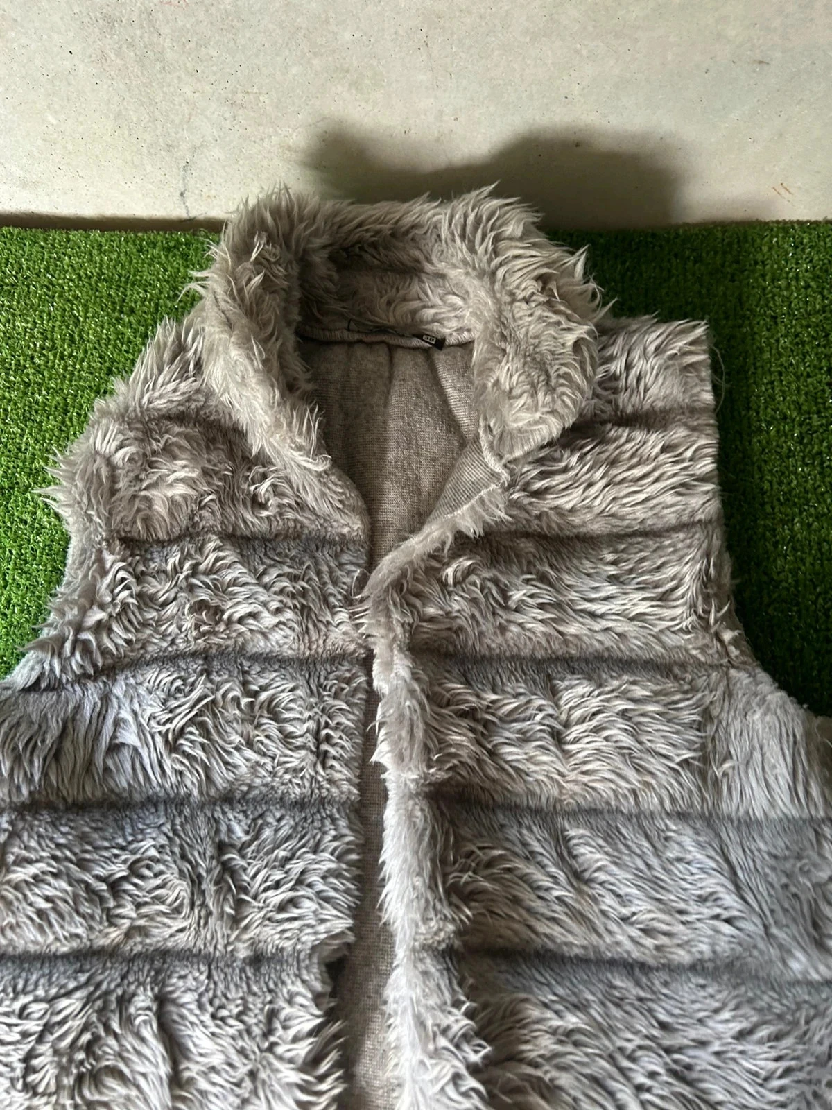 Gilet zonder mouwen met nepbont Lala Pacha maat 38 – photo 4
